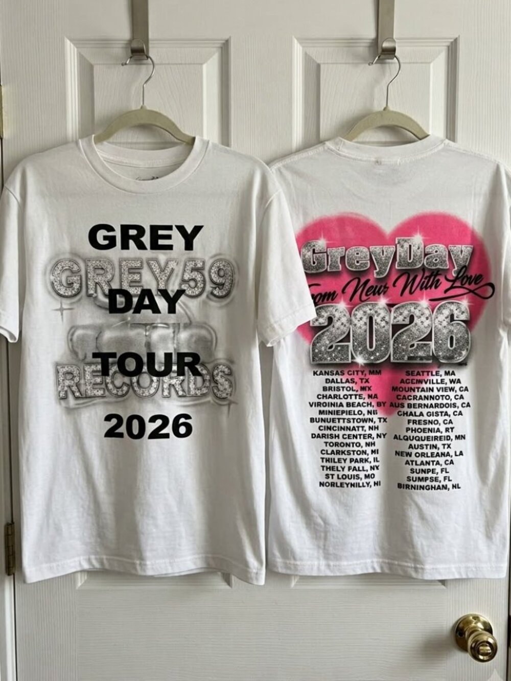 G59 Grey Day Tour 2026 Tshirt